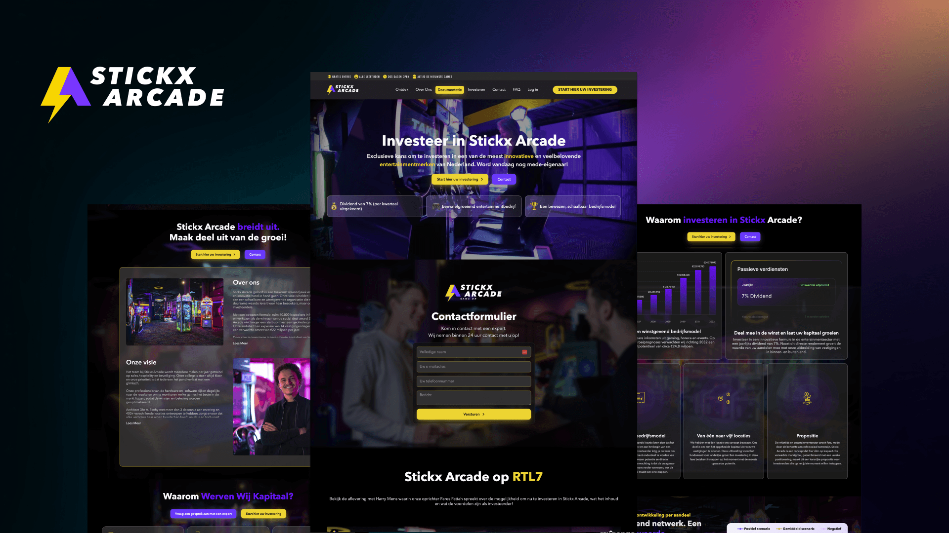 Stickx Investor by Weblyfe