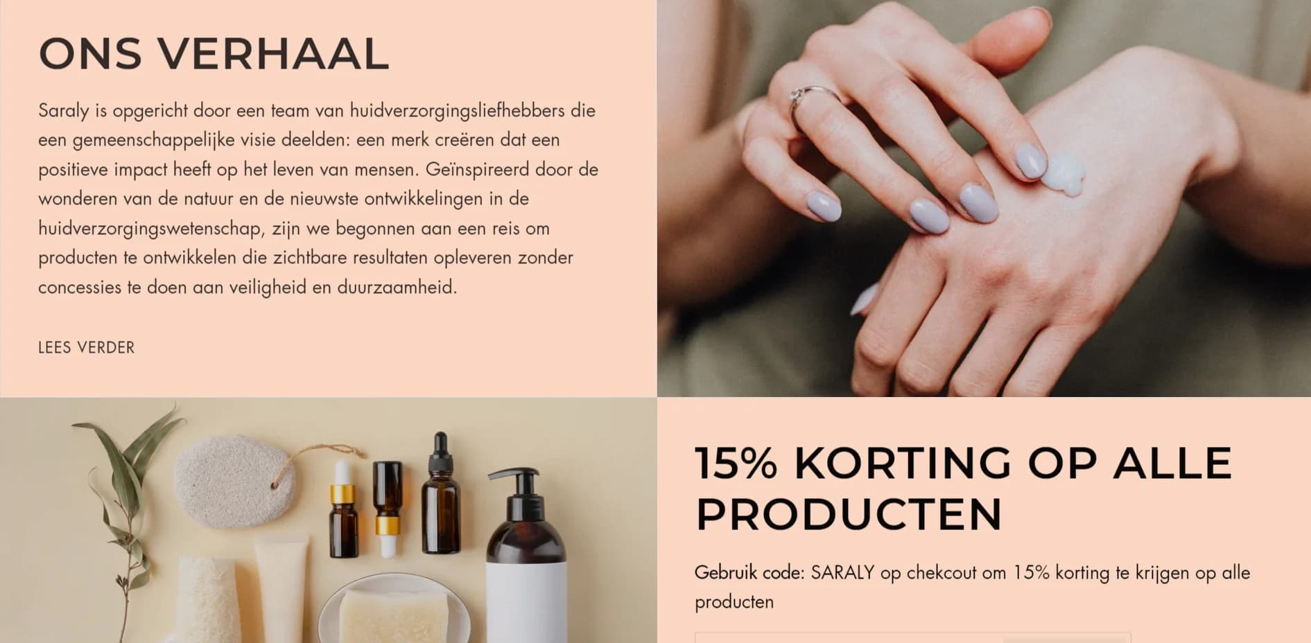 Saraly project screenshot 1