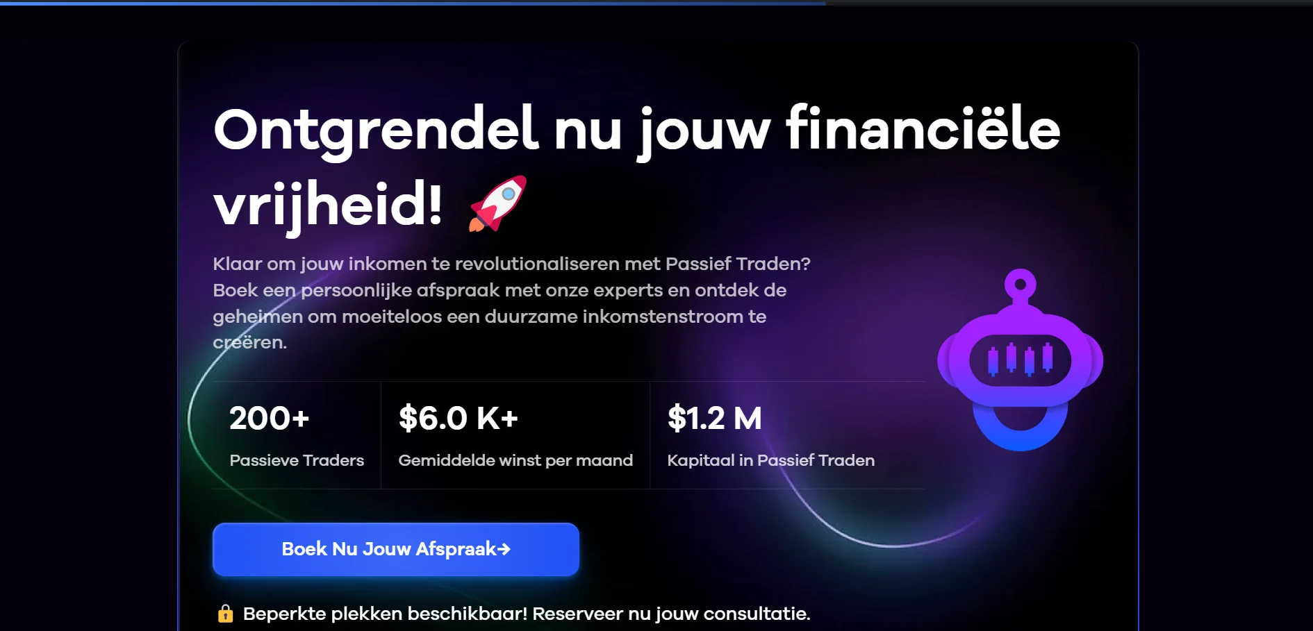 Passief Traden project screenshot 3