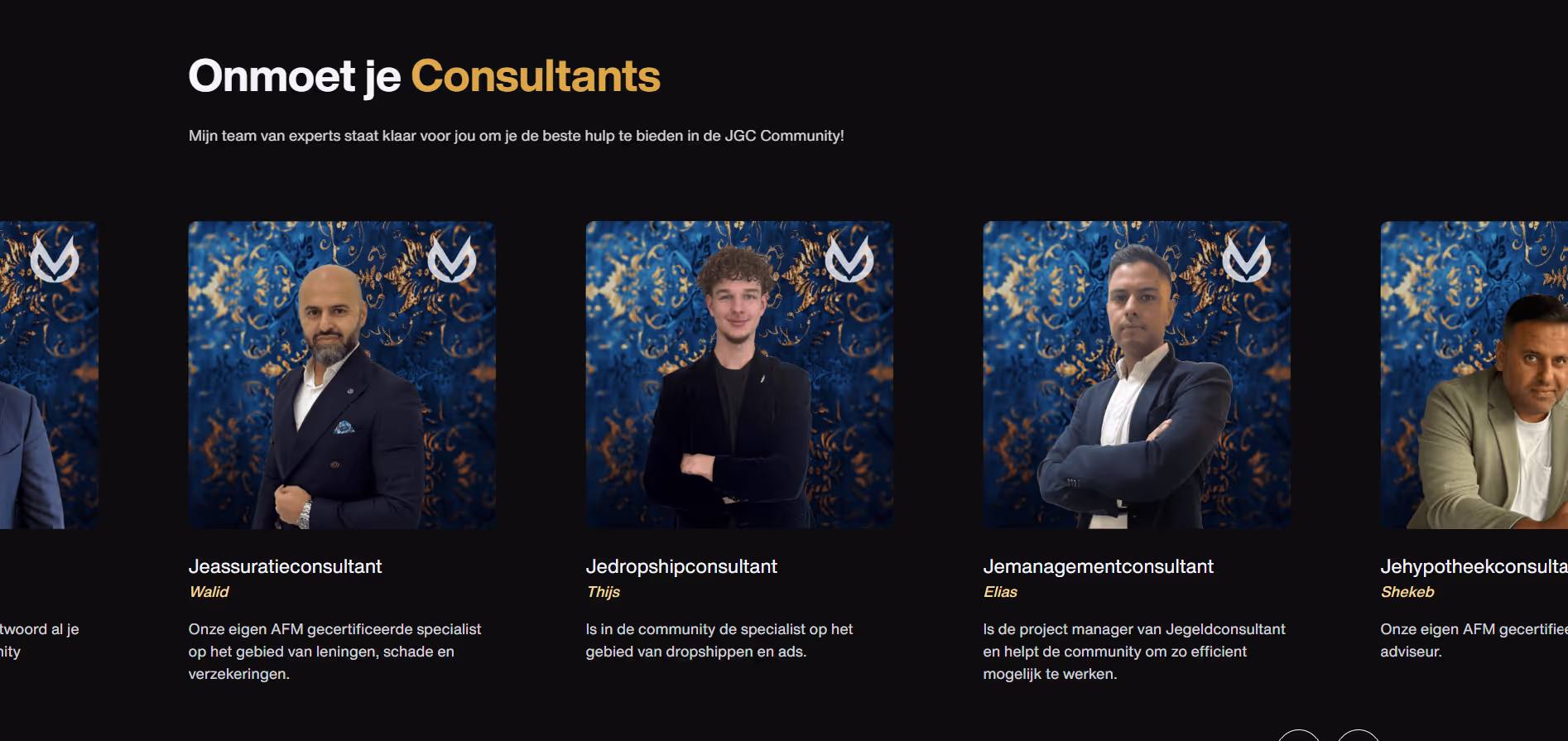 Je Geld Consultant project screenshot 3