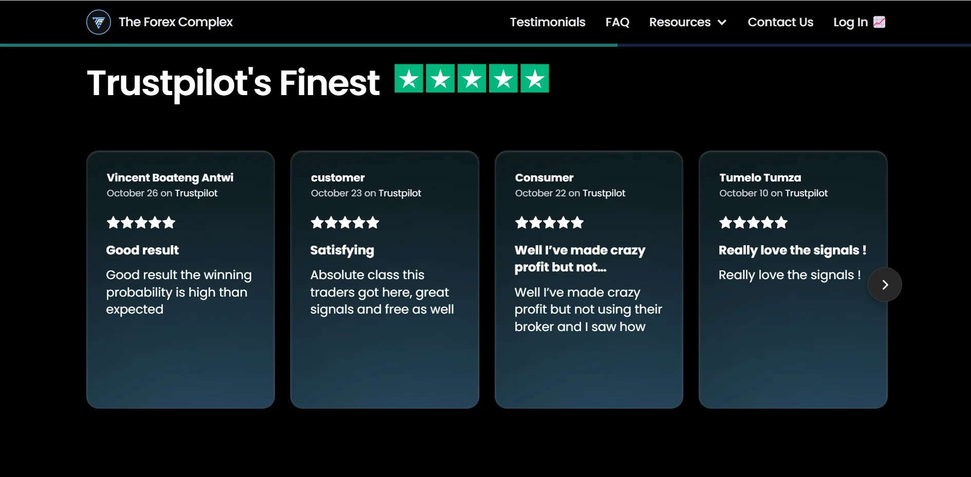 The Forex Complex project screenshot 2