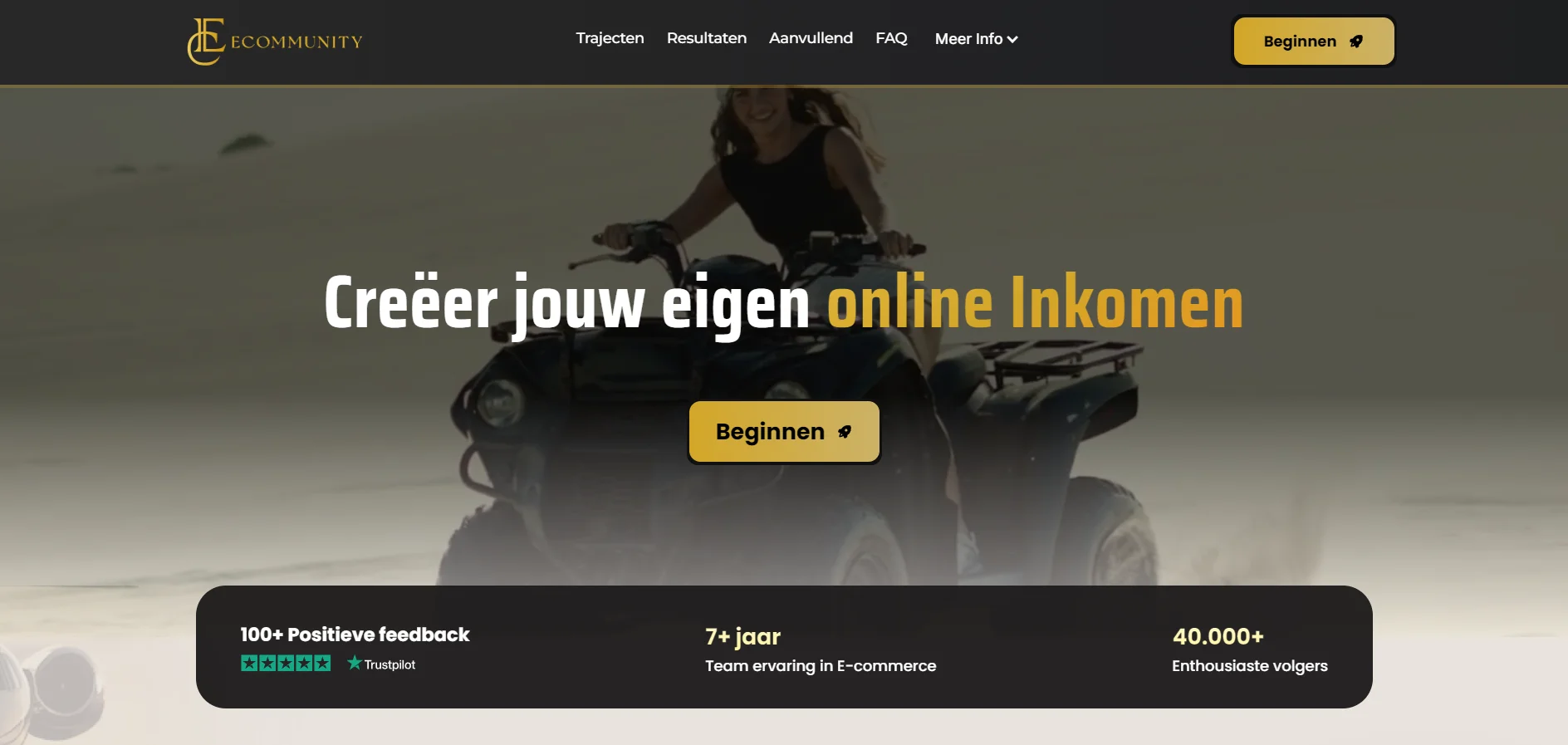Ecommunity project screenshot 1