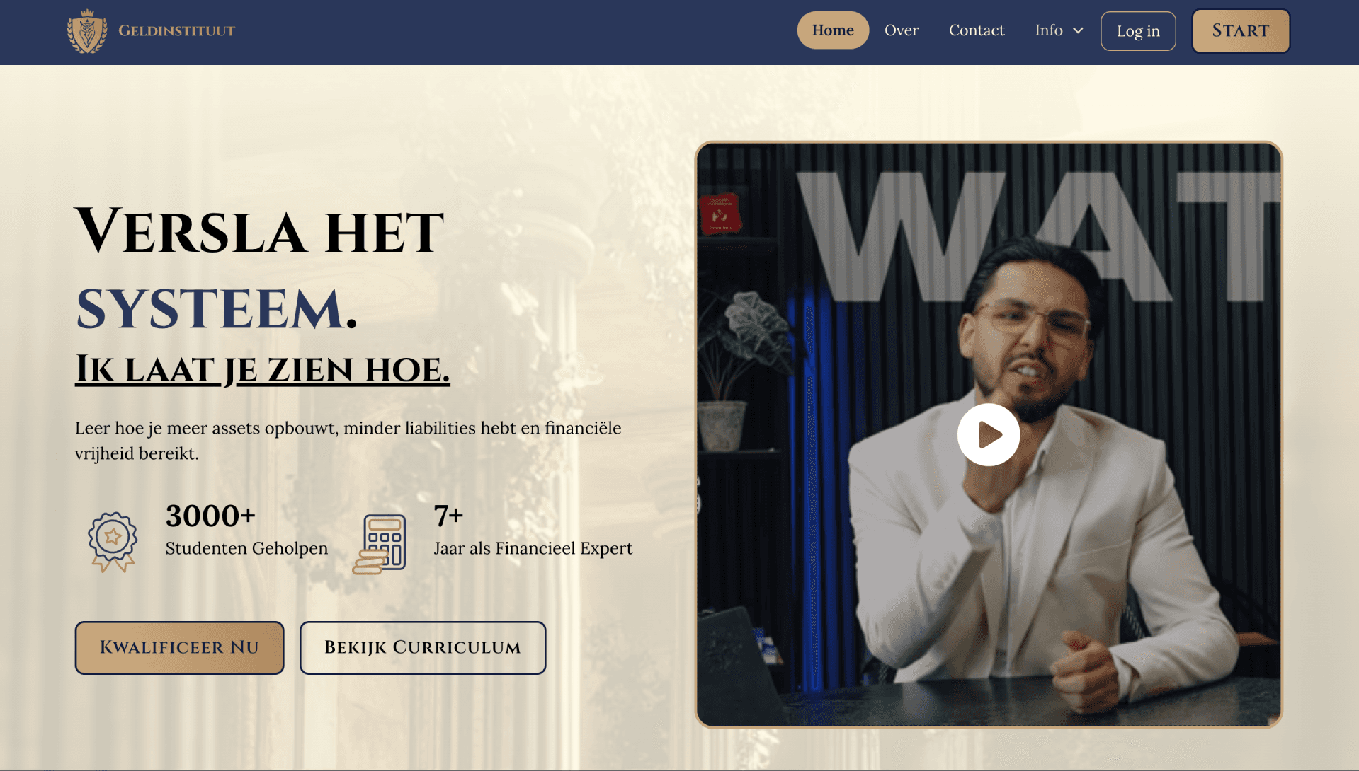 Geld Instituut project screenshot 1