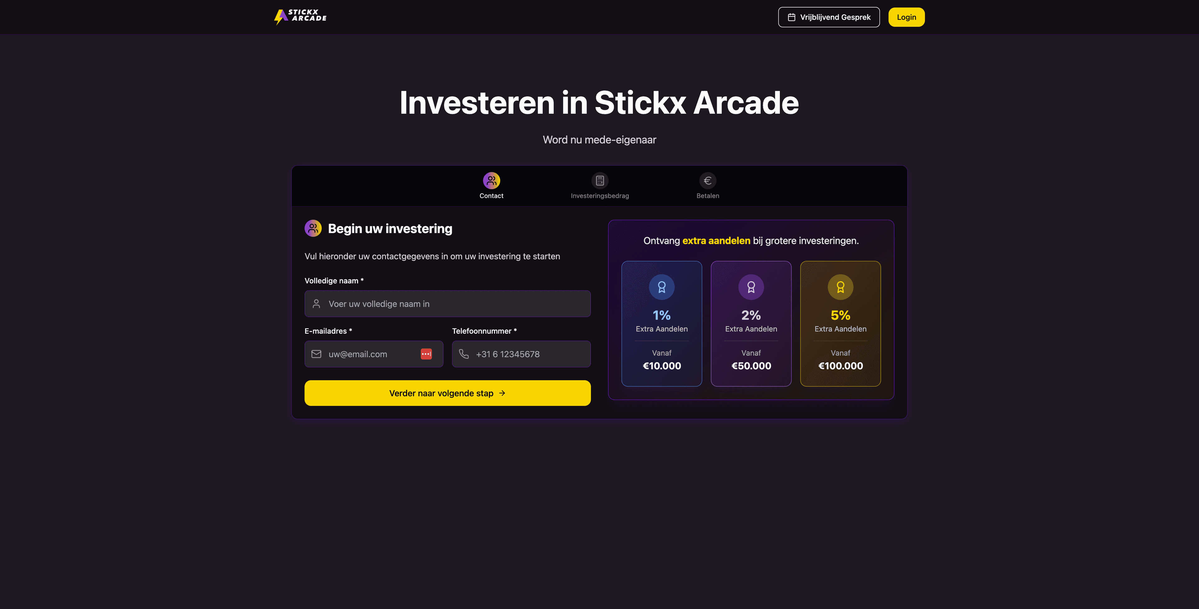 Stickx Investor