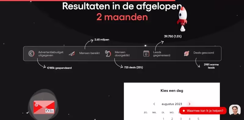 Rocket Leads project screenshot 2