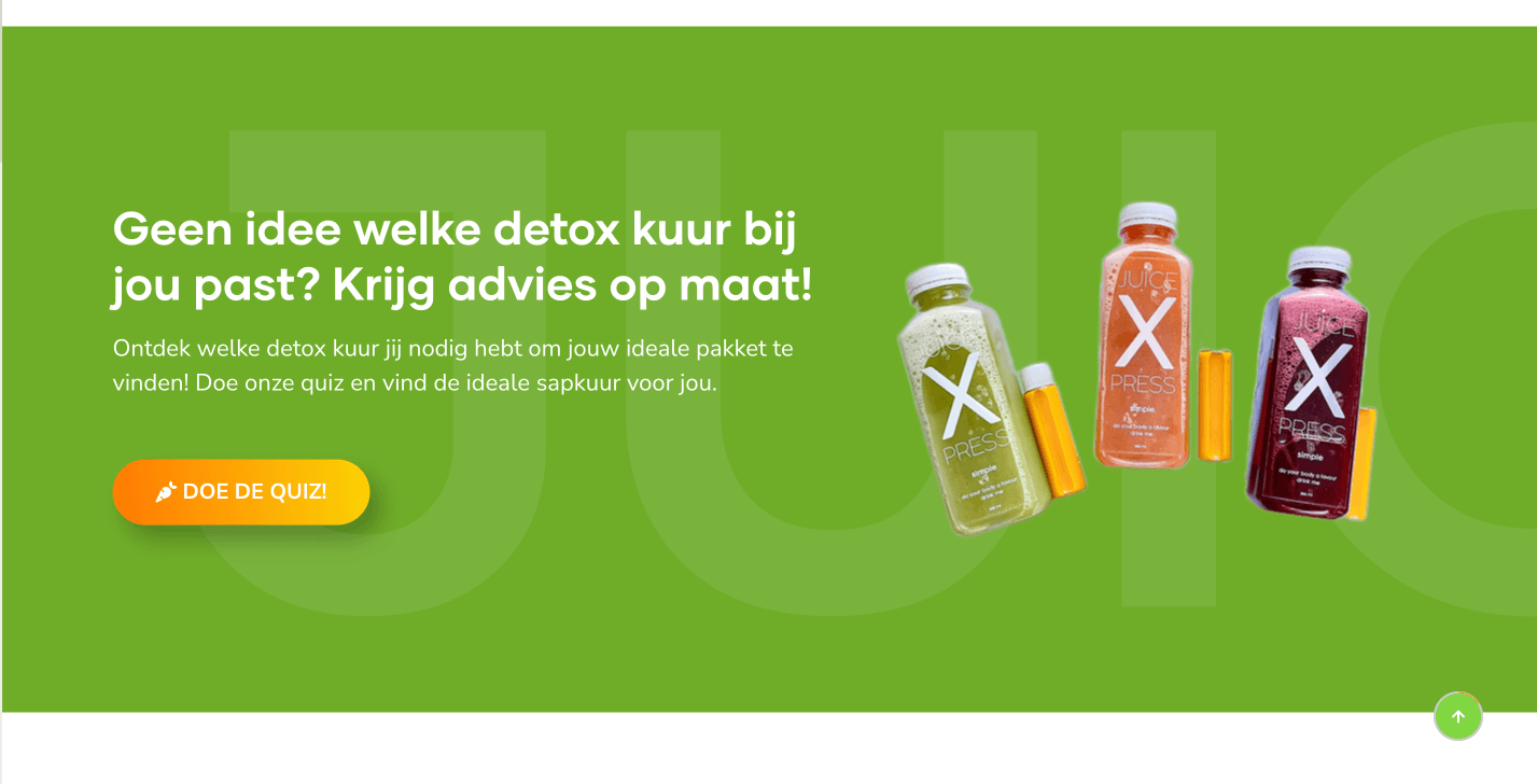 JuiceXpress project screenshot 1