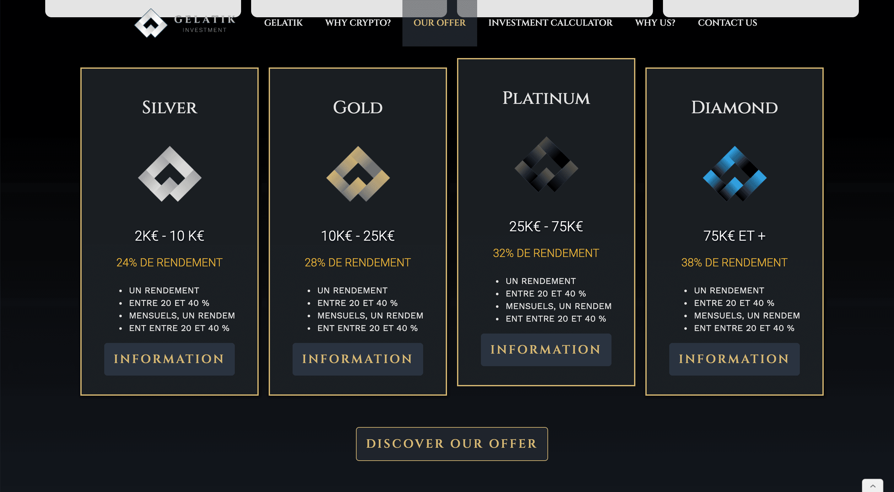 Gelatik Investment project screenshot 2