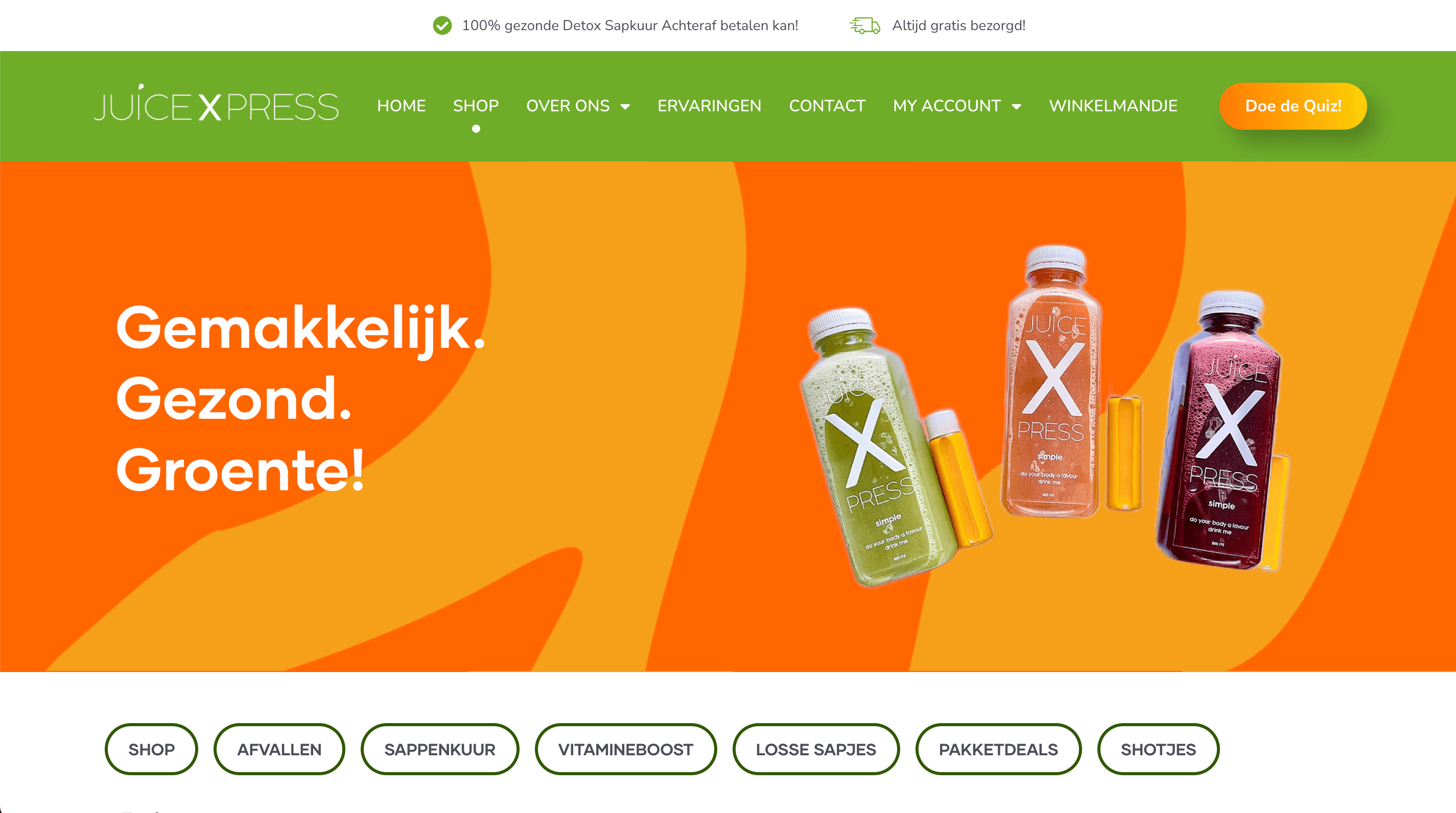 JuiceXpress project screenshot 4