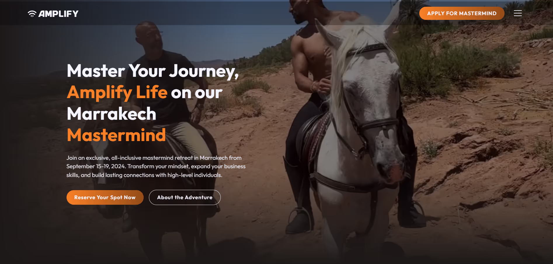 Amplify project screenshot 1