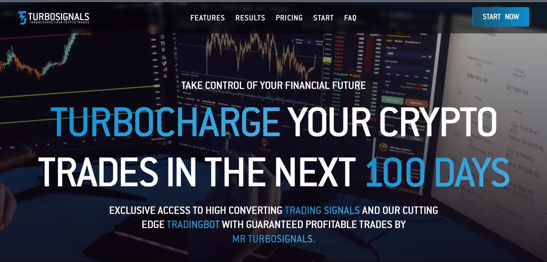 Turbosignals website by Weblyfe