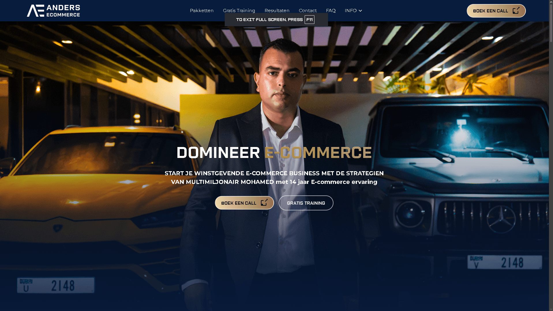 Anders Ecommerce project screenshot 1