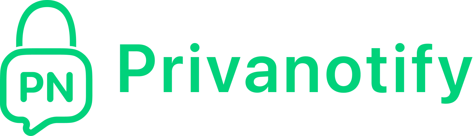 PrivaNotify project screenshot 2