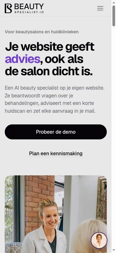 Beauty Specialist, mobile